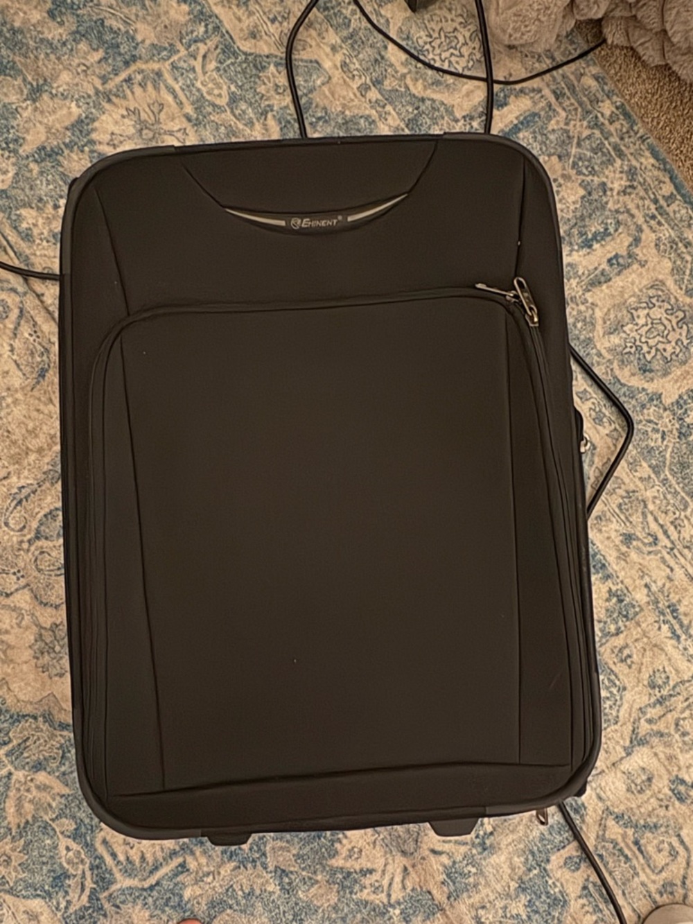Black Gender Nuetral Carry-On Suitcase